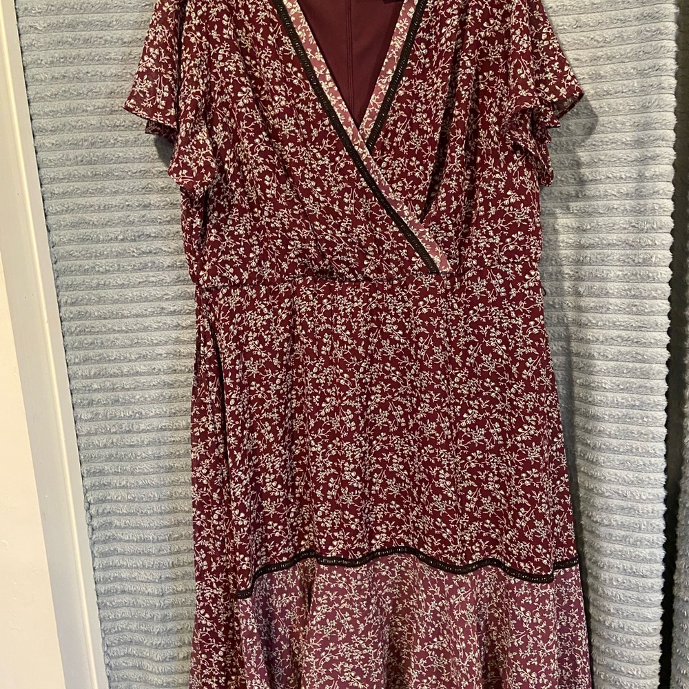 Maroon Dress - Size 20W